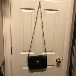 Black Leather Purse